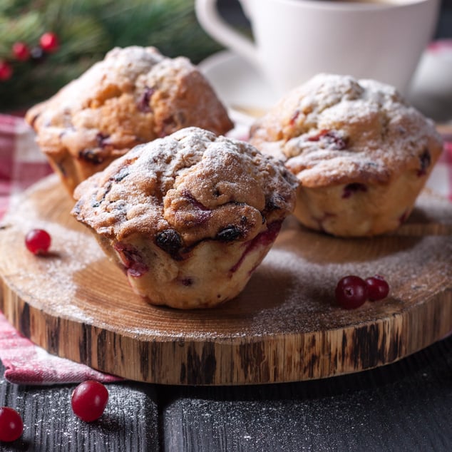 Cranberry muffin